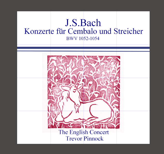 描画ソフトで版画を配置した写真