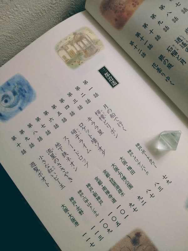 『都づくし旅物語』の目次